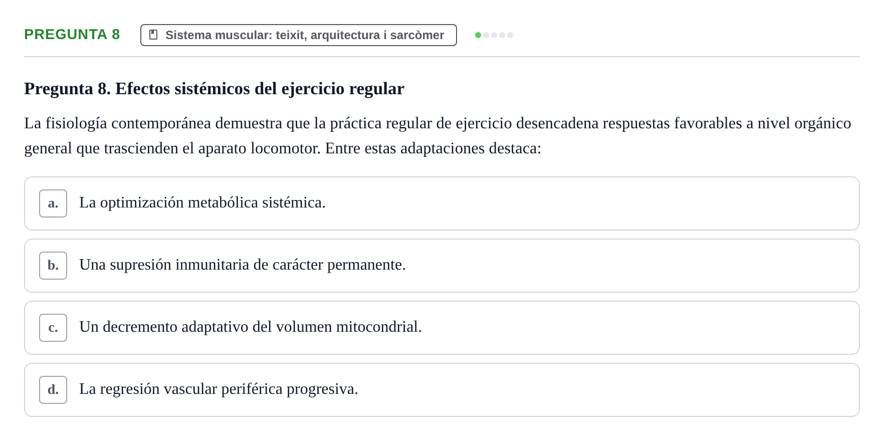 Enunciado: Pregunta 8