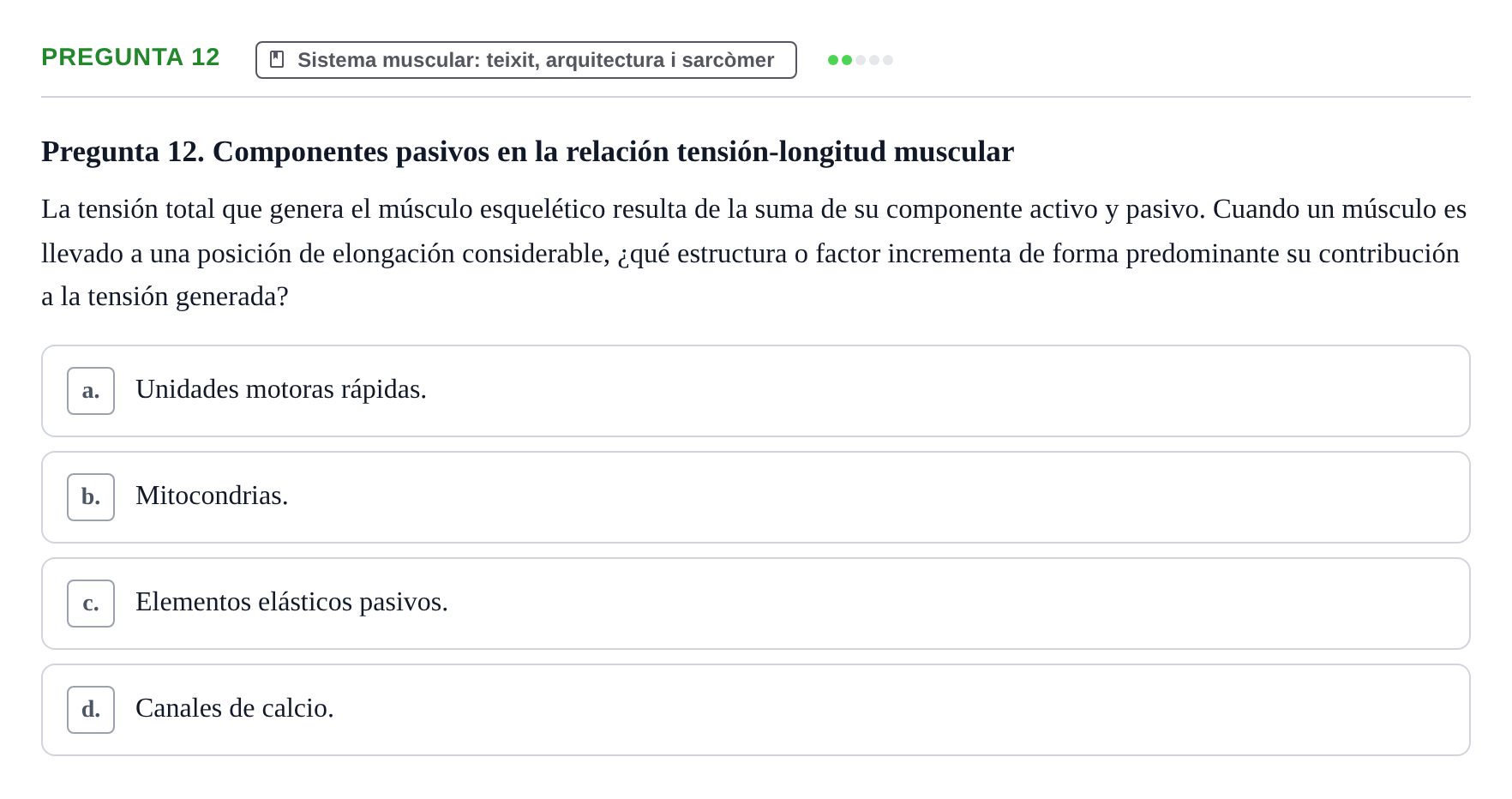 Enunciado: Pregunta 12