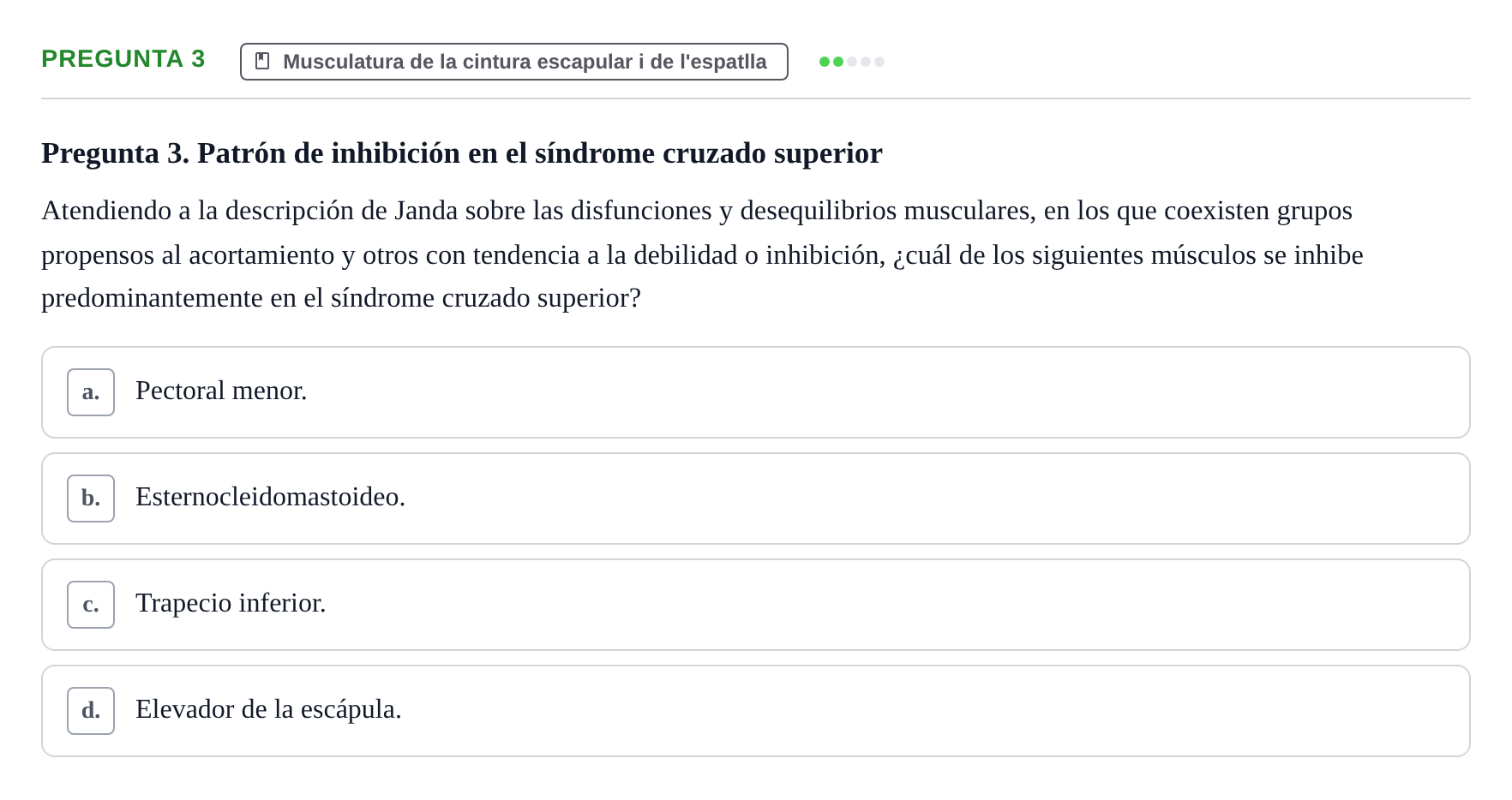 Enunciado: Pregunta 3