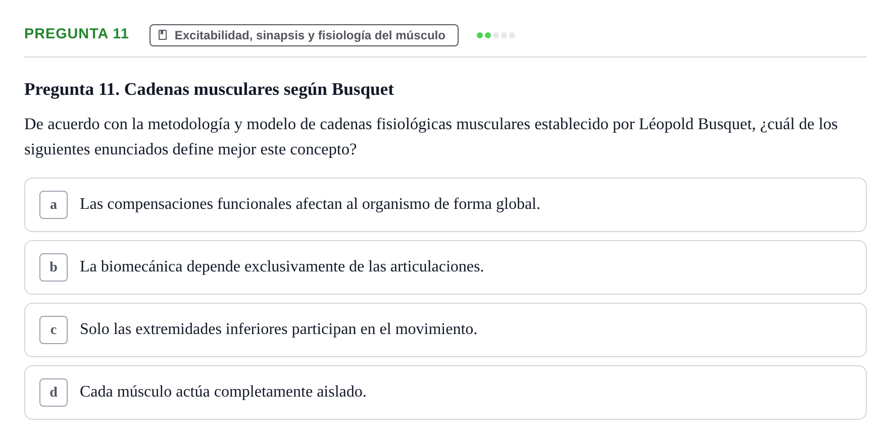 Enunciado: Pregunta 11