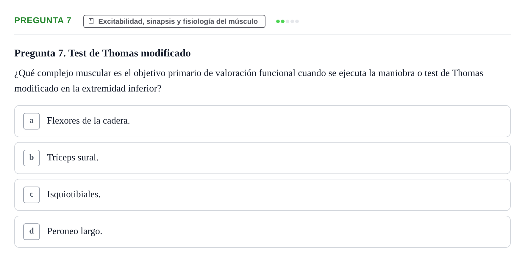 Enunciado: Pregunta 7
