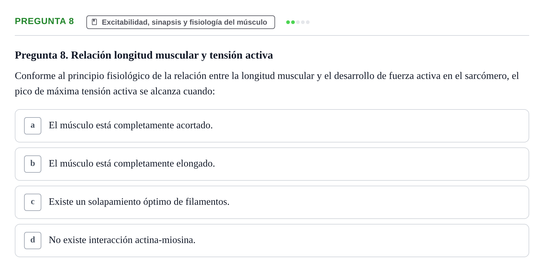 Enunciado: Pregunta 8