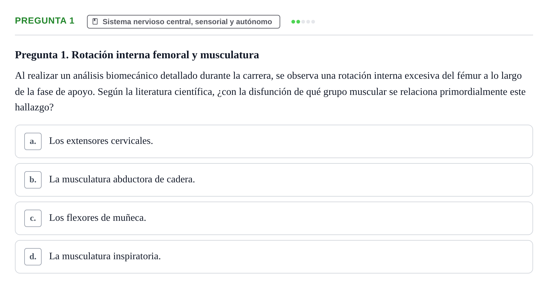Enunciado: Pregunta 1