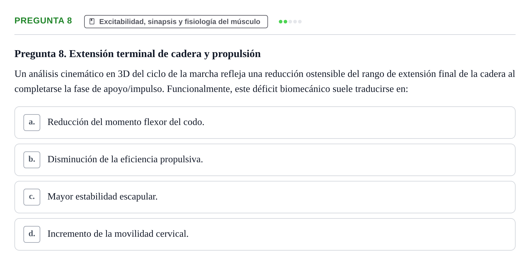 Enunciado: Pregunta 8