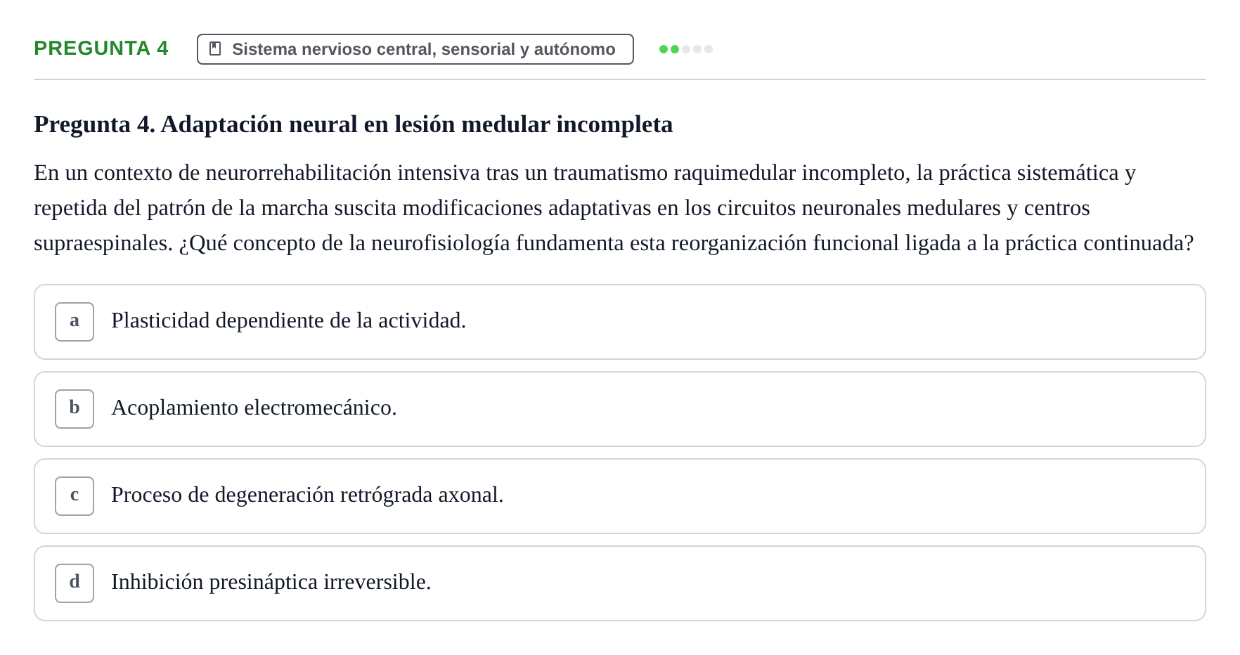 Enunciado: Pregunta 4