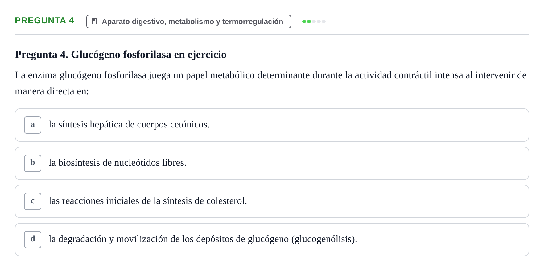 Enunciado: Pregunta 4