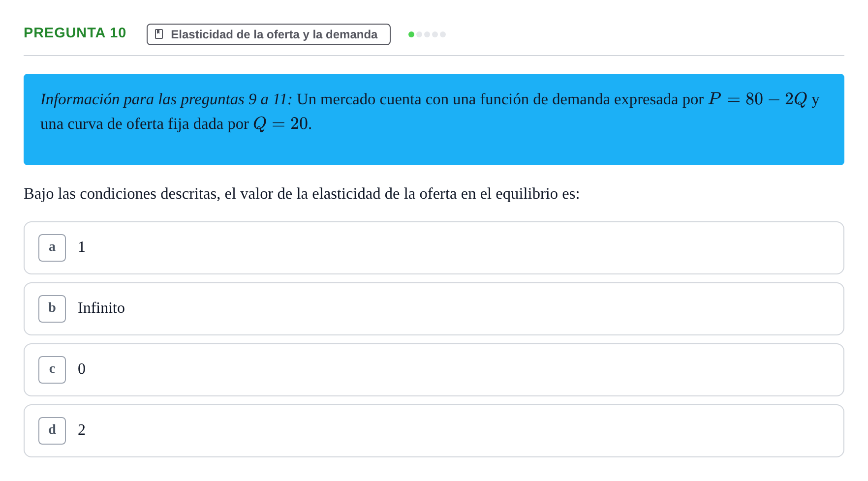Enunciado: Pregunta 10 · 6 Introducció a la Microeconomia UPF 2018