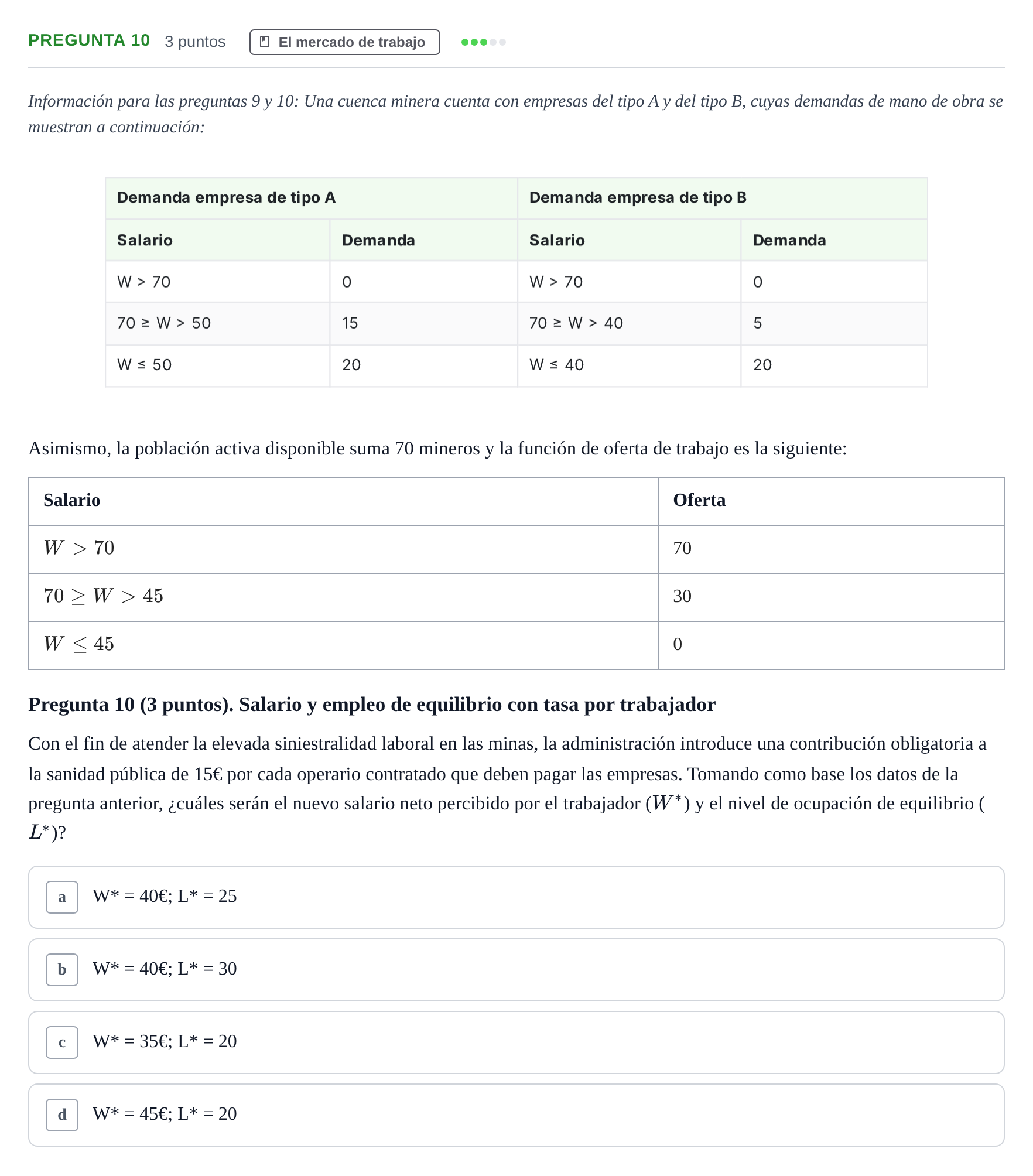 Enunciado: Pregunta 10 · 6 Introducció a la Microeconomia UPF 2018