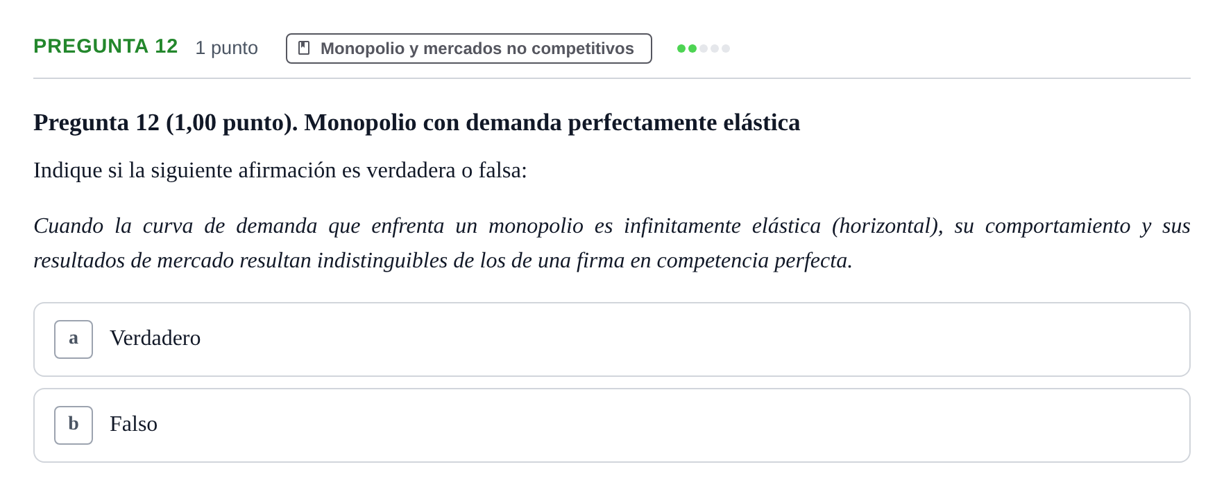 Enunciado: Pregunta 12 · 6 Introducció a la Microeconomia UPF 2020