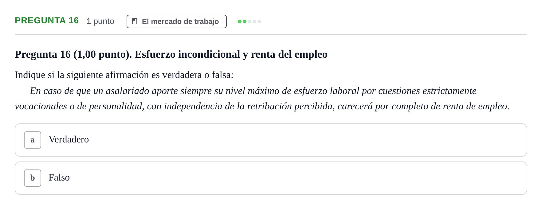 Enunciado: Pregunta 16 · 6 Introducció a la Microeconomia UPF 2020