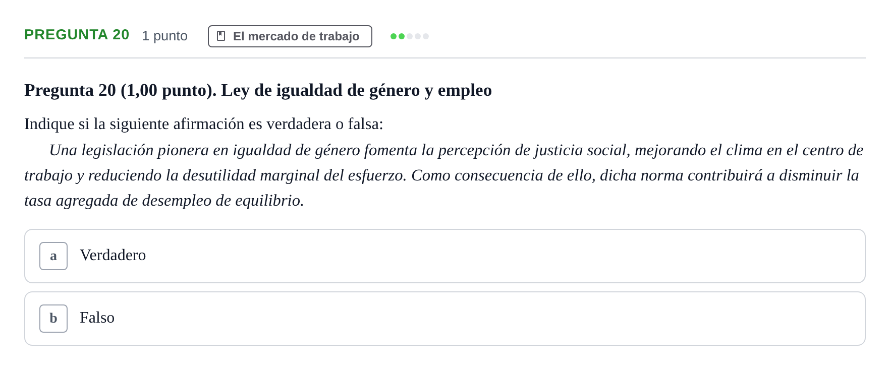 Enunciado: Pregunta 20 · 6 Introducció a la Microeconomia UPF 2020