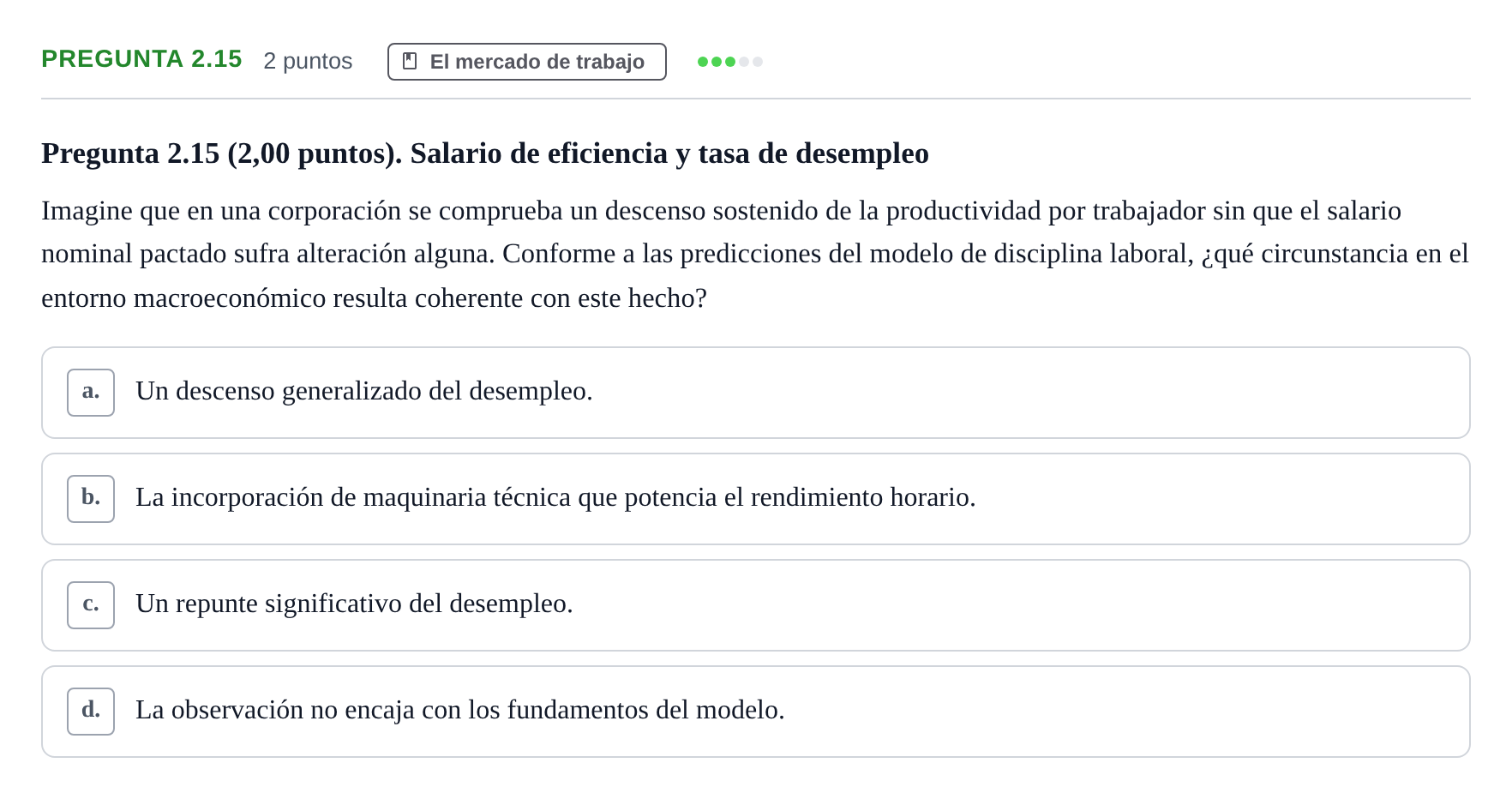 Enunciado: Pregunta 2.15 · 6 Introducció a la Microeconomia UPF 2020