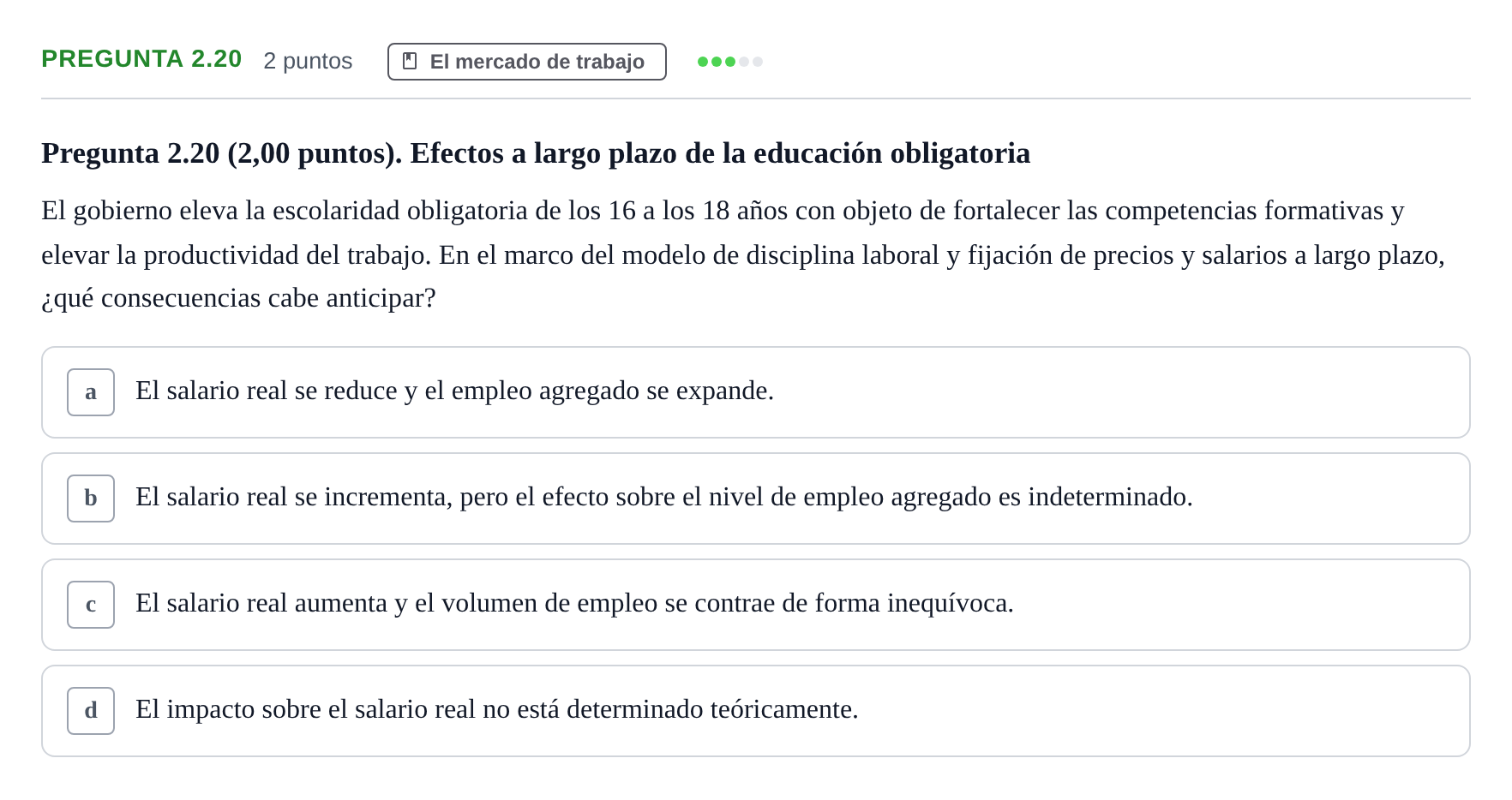 Enunciado: Pregunta 2.20 · 6 Introducció a la Microeconomia UPF 2020