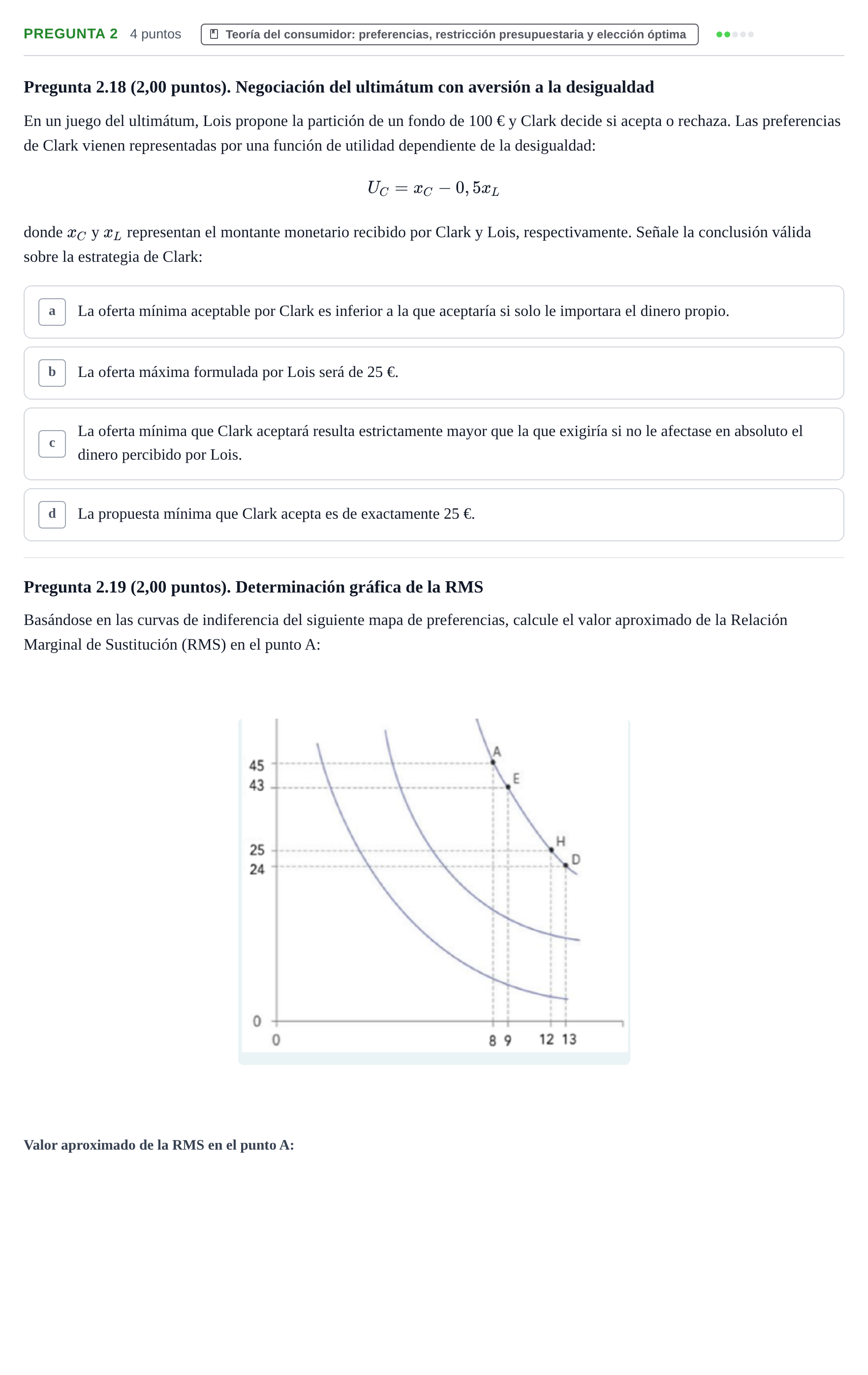 Enunciado: Pregunta 2 · 6 Introducció a la Microeconomia UPF 2020