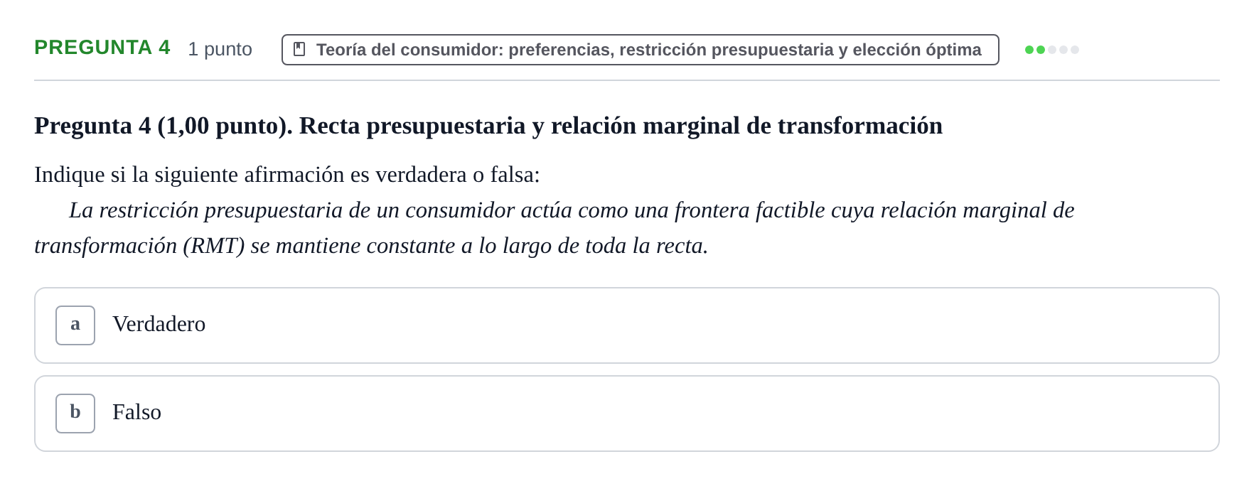 Enunciado: Pregunta 4 · 6 Introducció a la Microeconomia UPF 2020