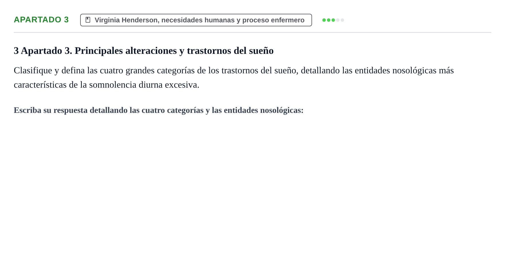 Enunciado: Apartado 3