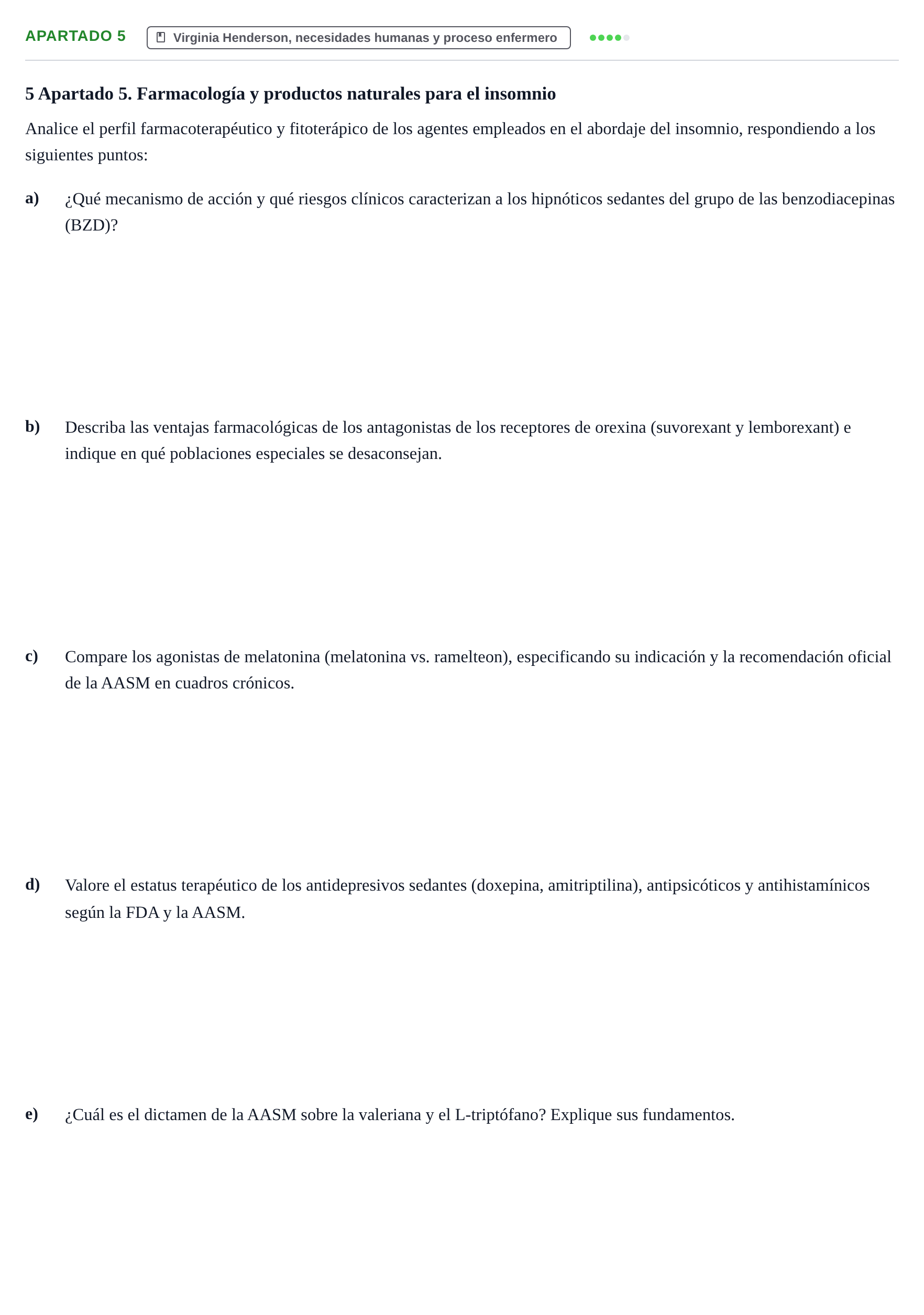 Enunciado: Apartado 5