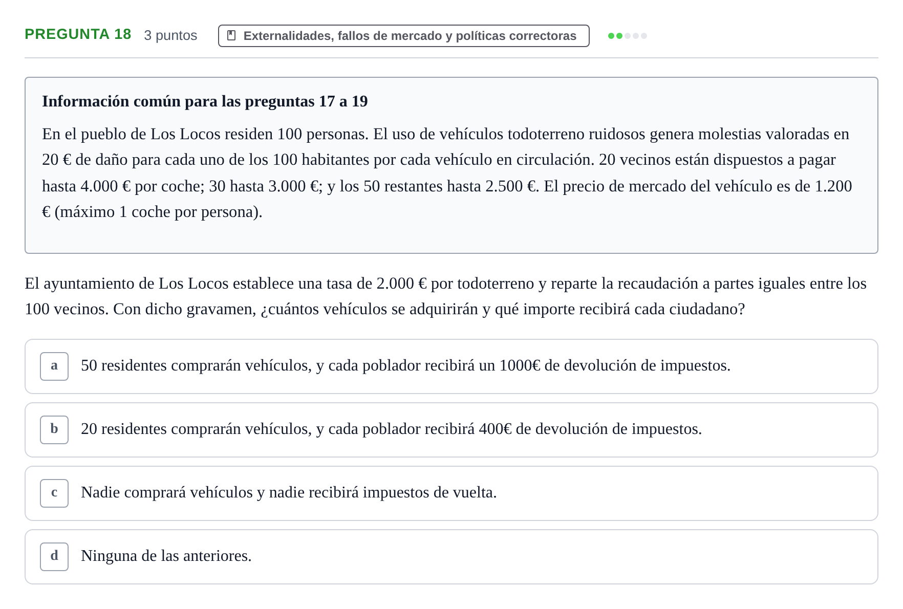 Enunciado: Pregunta 18 · 6 Introducció a la Microeconomia UPF 2015