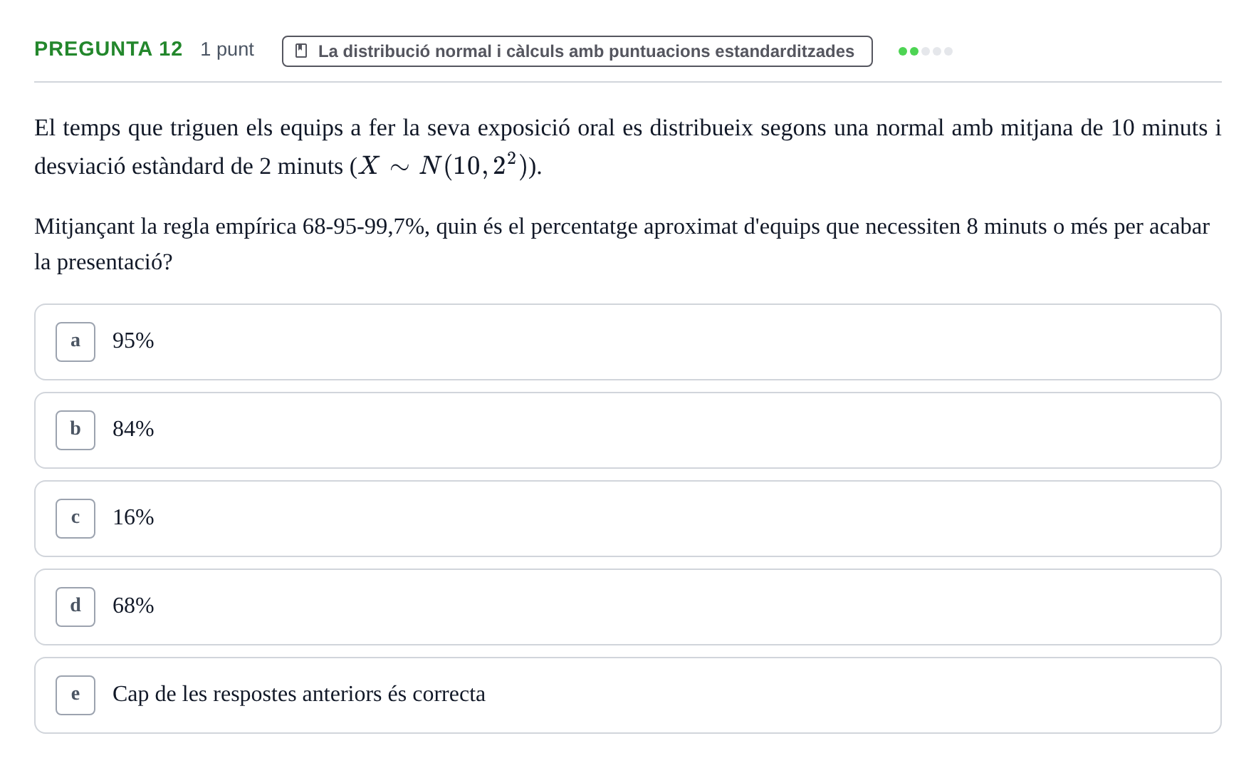 Enunciado: Pregunta 12 · Anàlisi de Dades UPF 2020