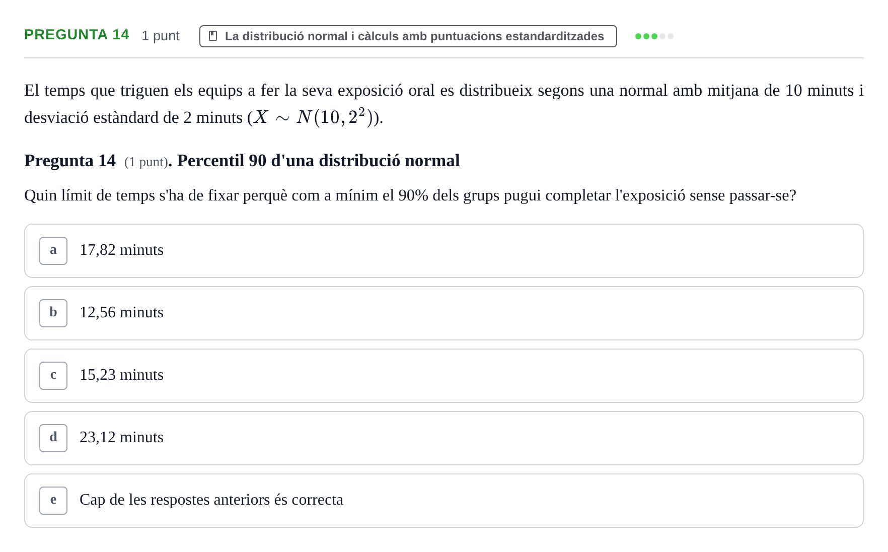 Enunciado: Pregunta 14 · Anàlisi de Dades UPF 2020