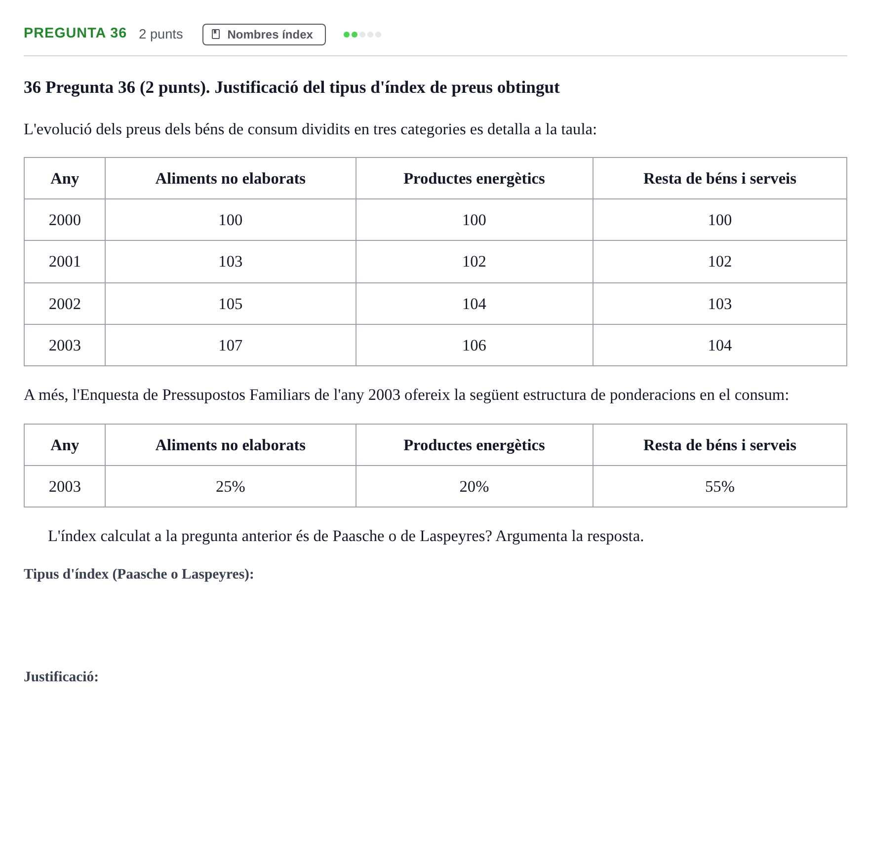Enunciado: Pregunta 36 · Anàlisi de Dades UPF 2020