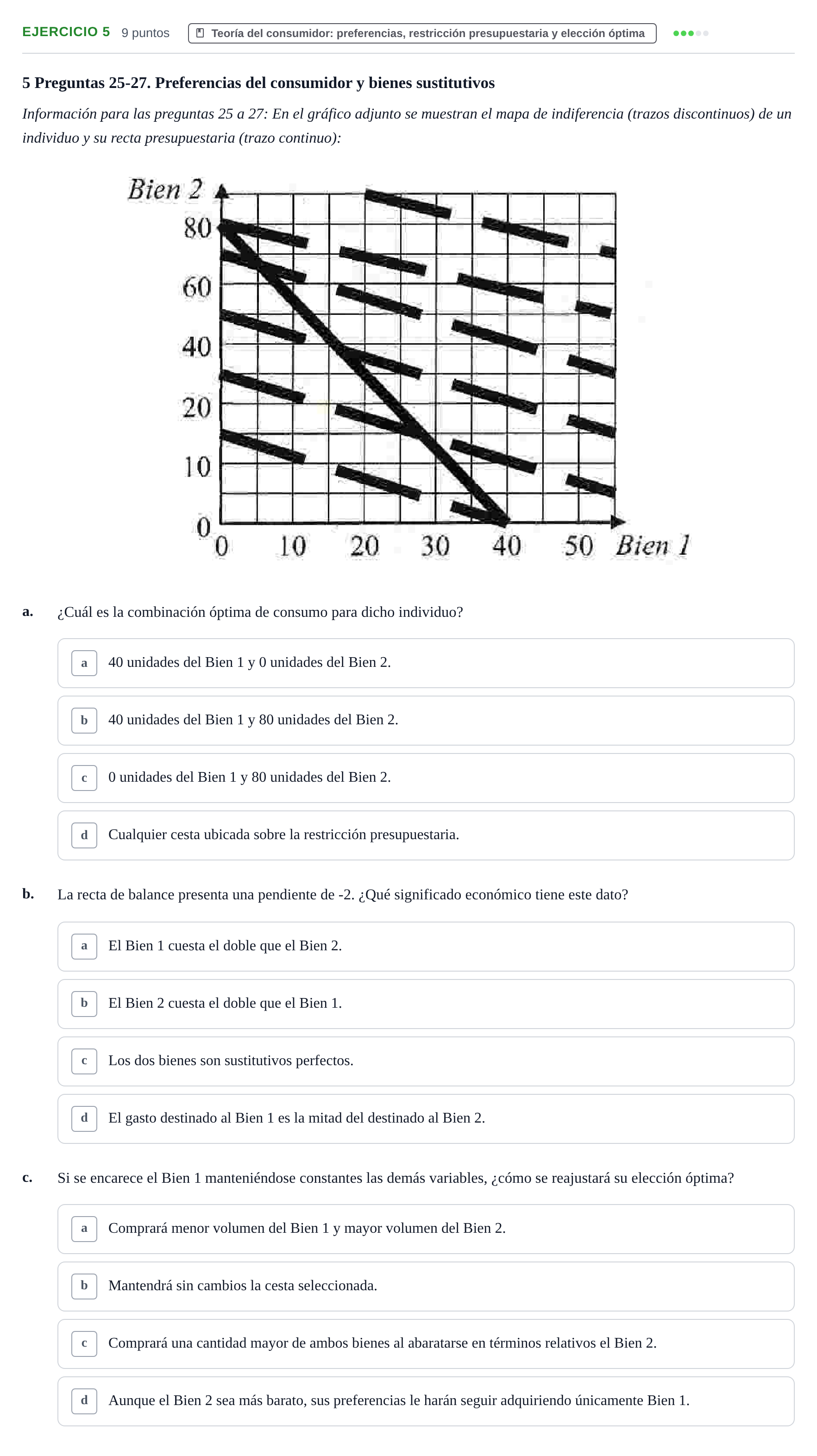 Enunciado: Ejercicio 5 - Teoría del consumidor: preferencias, restricc… · 6 Introducció a la Microeconomia UPF 2011