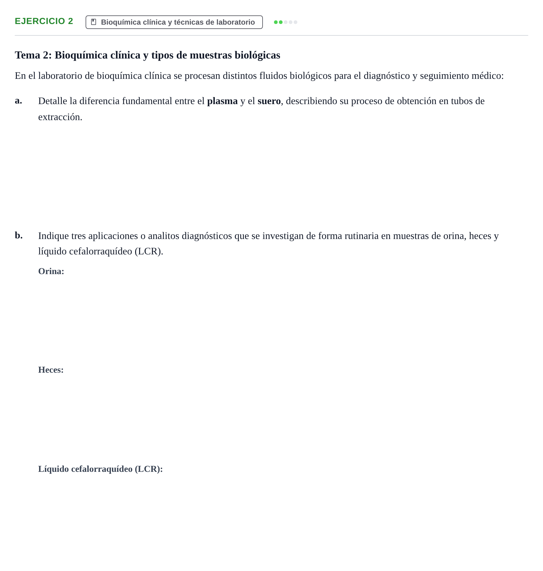 Enunciado: 2