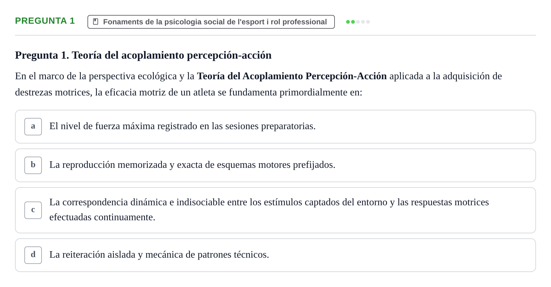 Enunciado: Pregunta 1