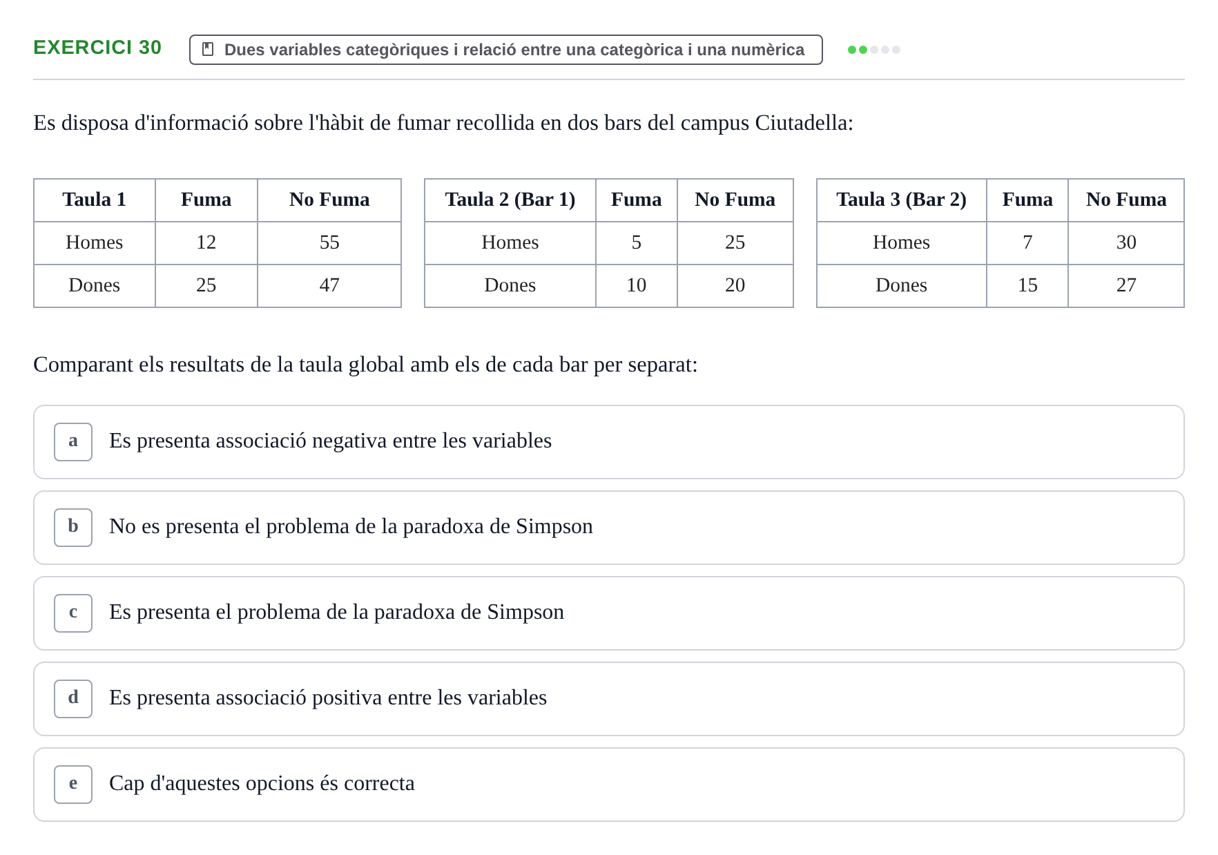 Enunciado: Problema 30 · Anàlisi de Dades UPF 2015
