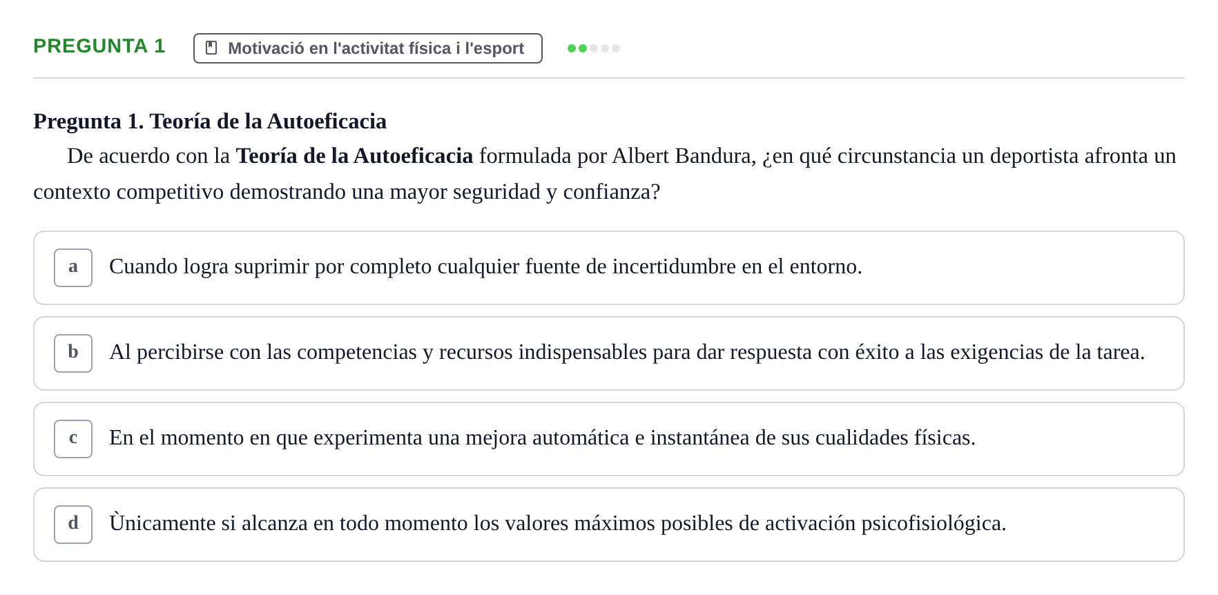 Enunciado: Pregunta 1