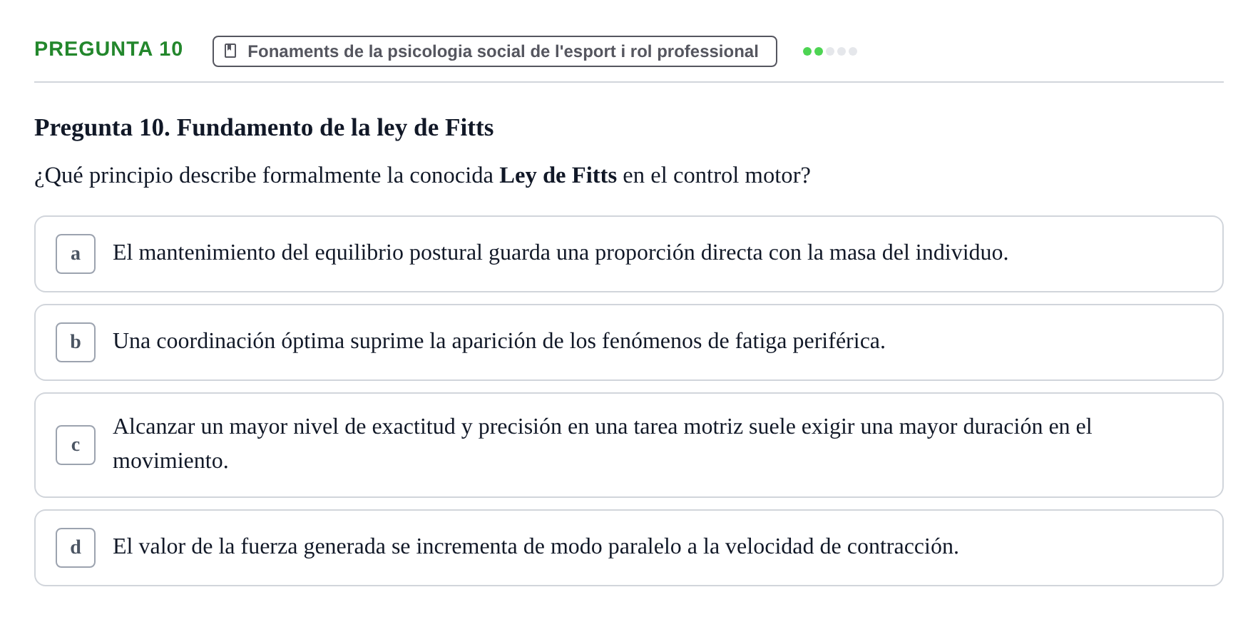 Enunciado: Pregunta 10
