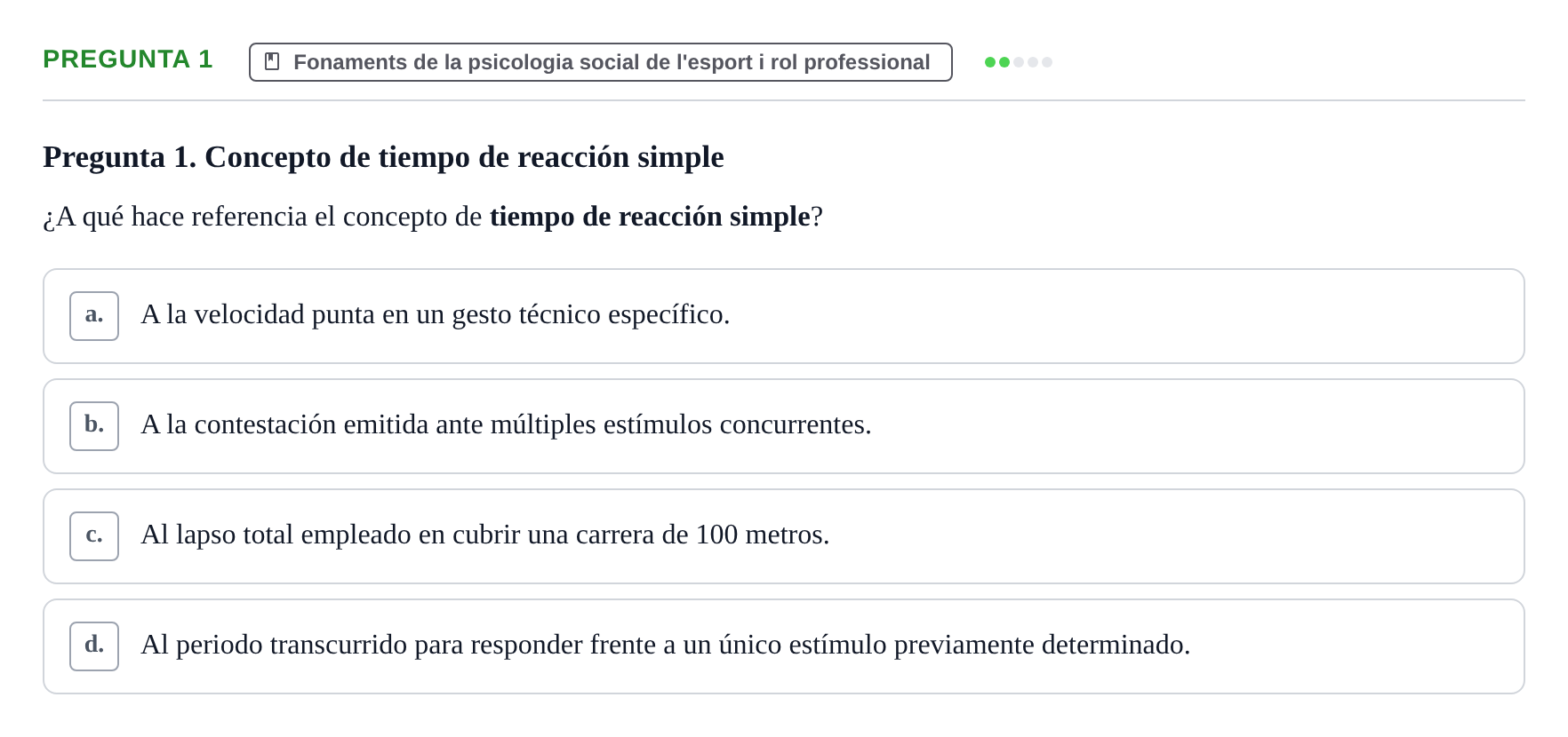 Enunciado: Pregunta 1
