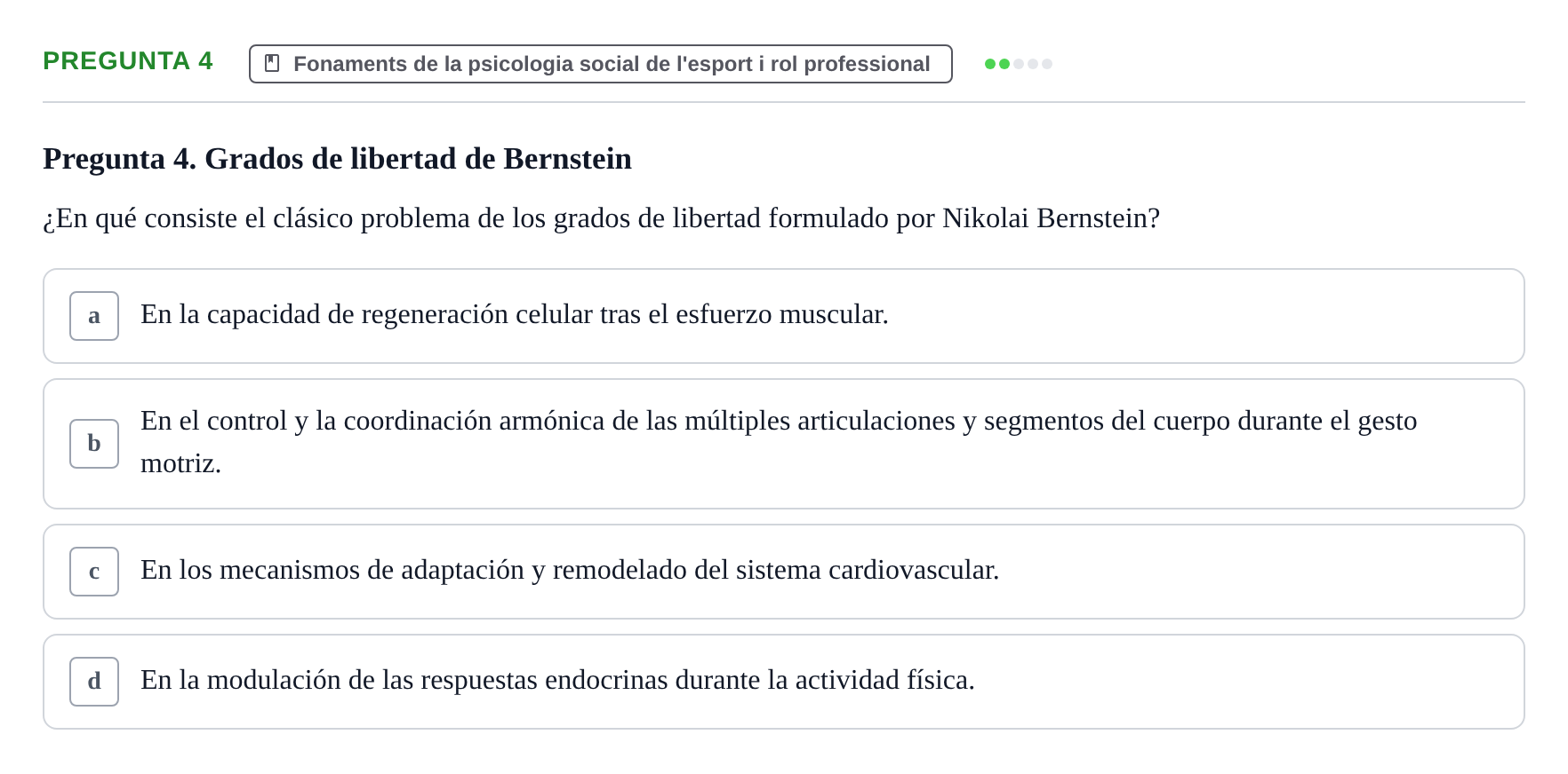 Enunciado: Pregunta 4