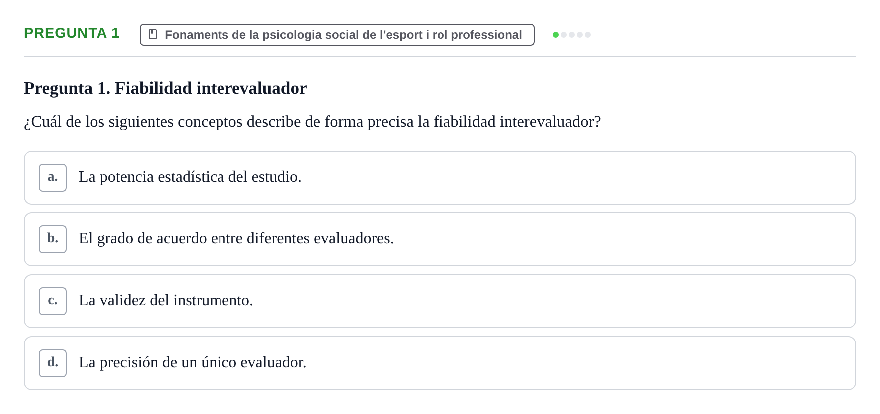 Enunciado: Pregunta 1