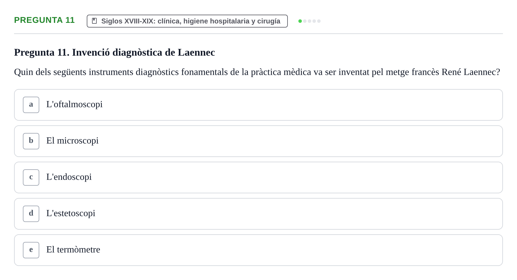 Enunciado: Pregunta 11