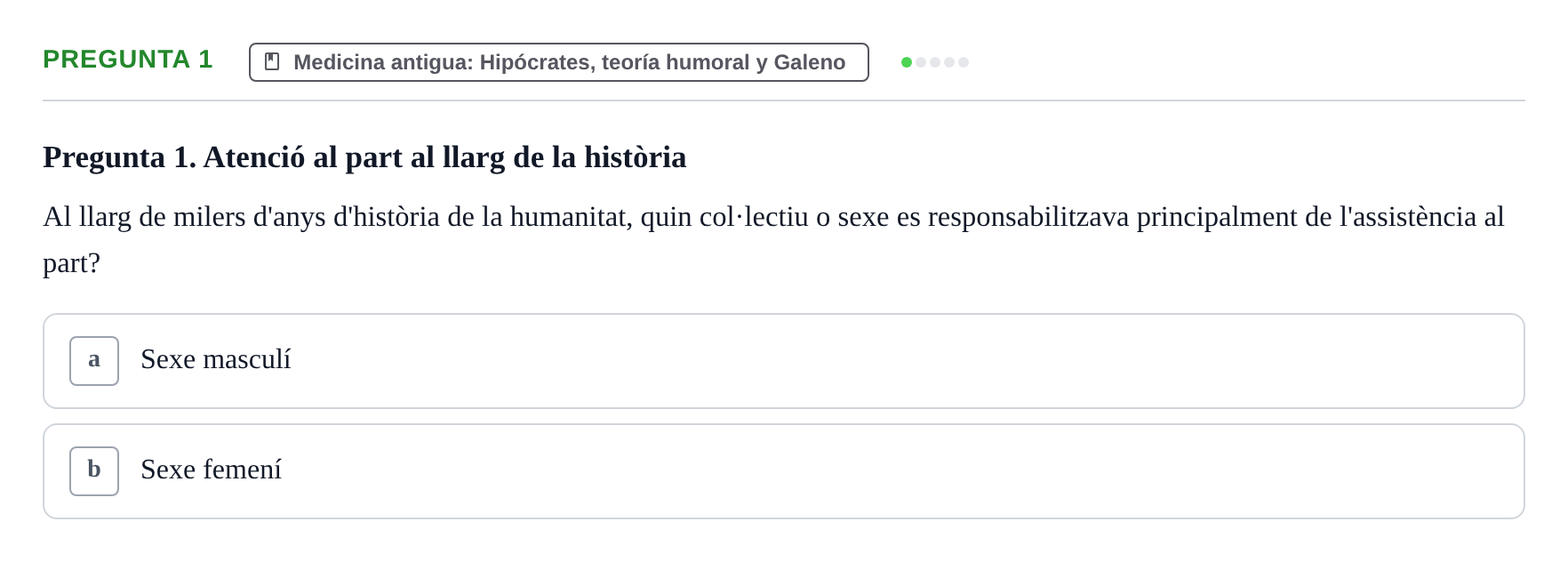 Enunciado: Pregunta 1