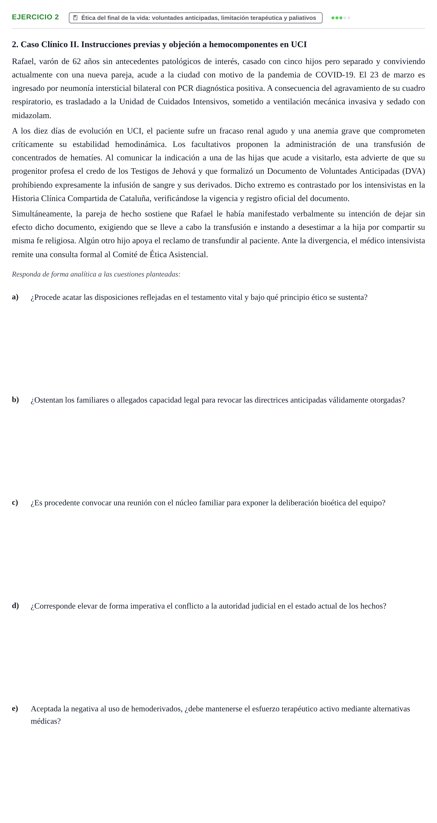 Enunciado: 2