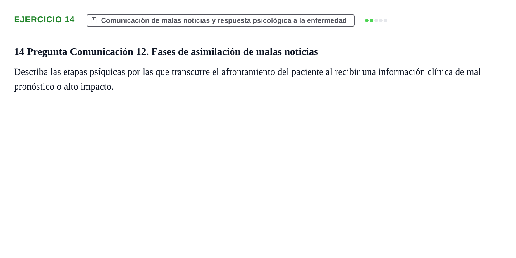 Enunciado: 14