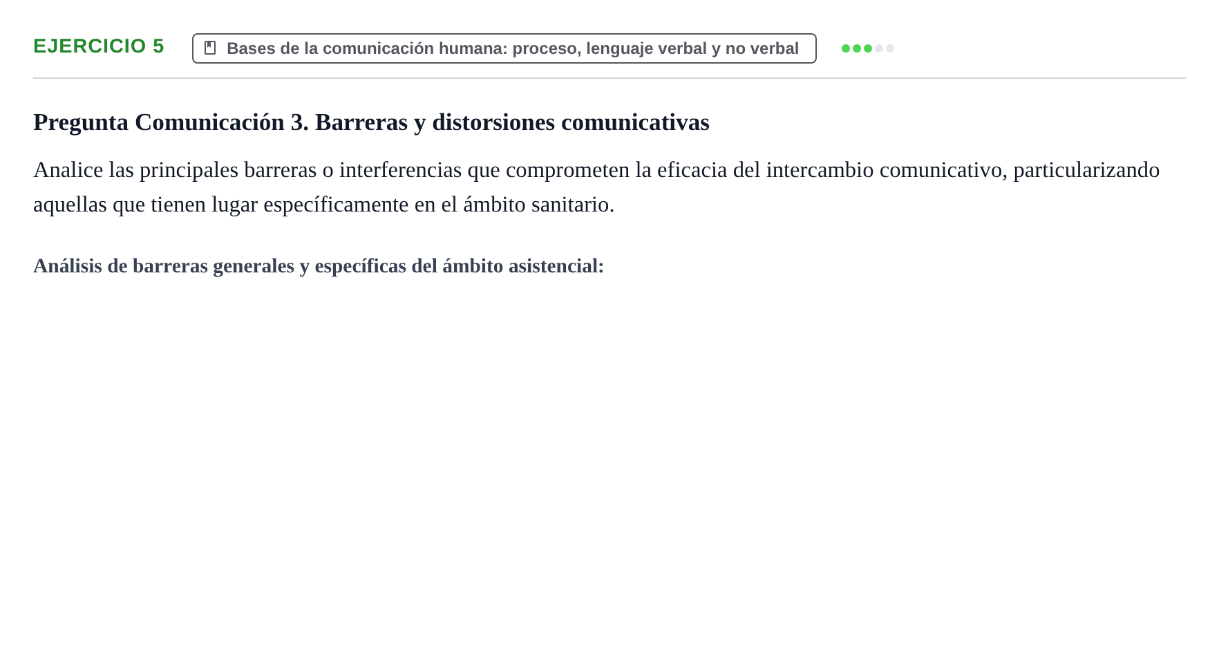 Enunciado: 5