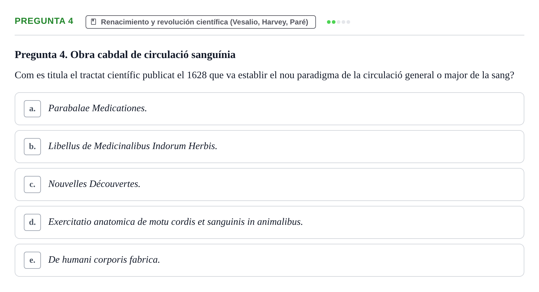 Enunciado: Pregunta 4