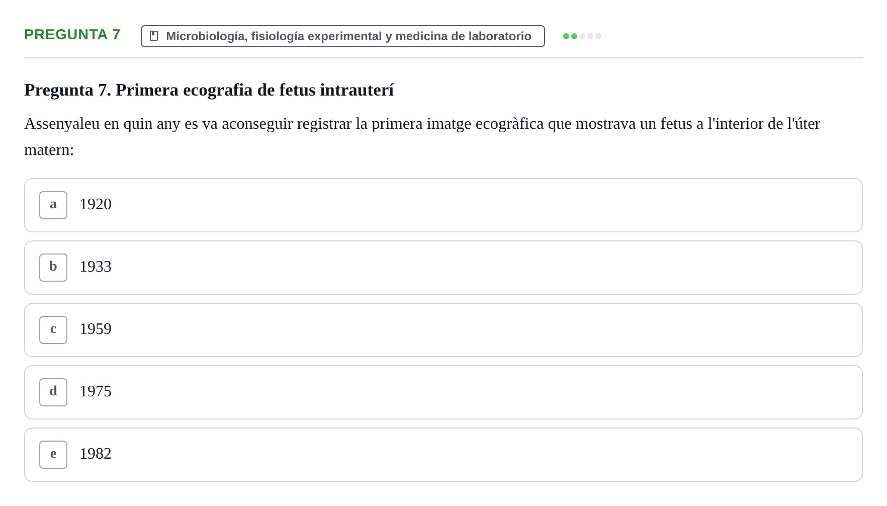 Enunciado: Pregunta 7