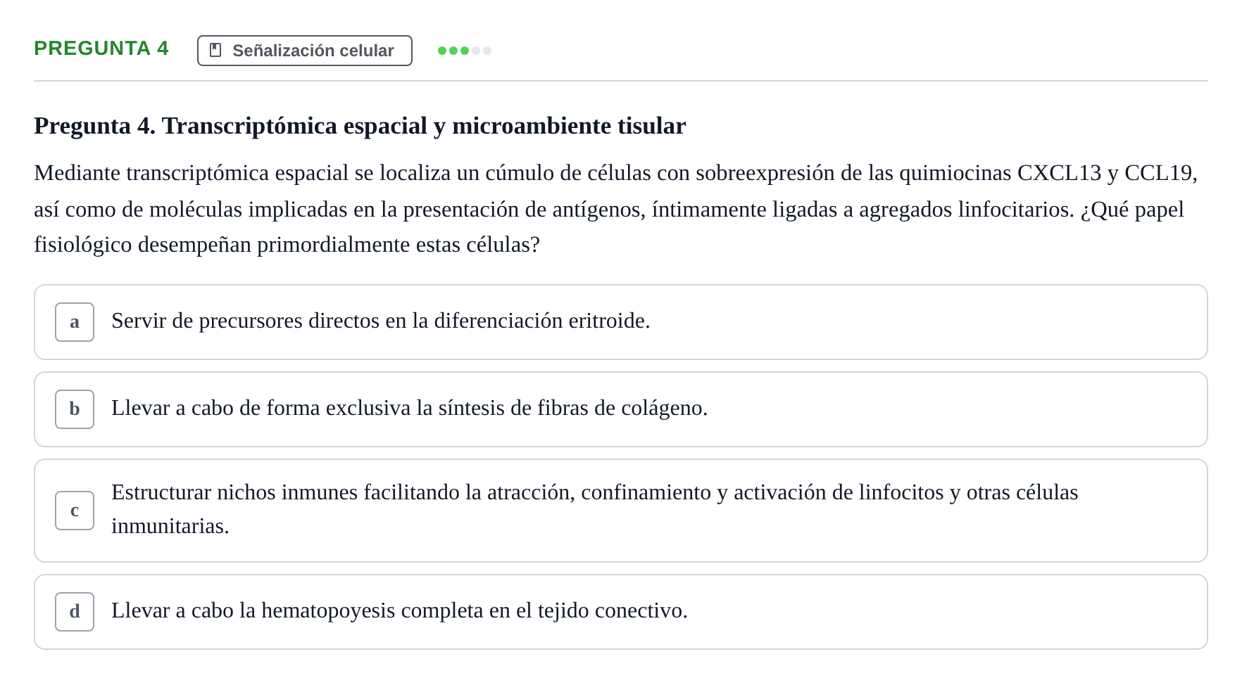 Enunciado: Pregunta 4