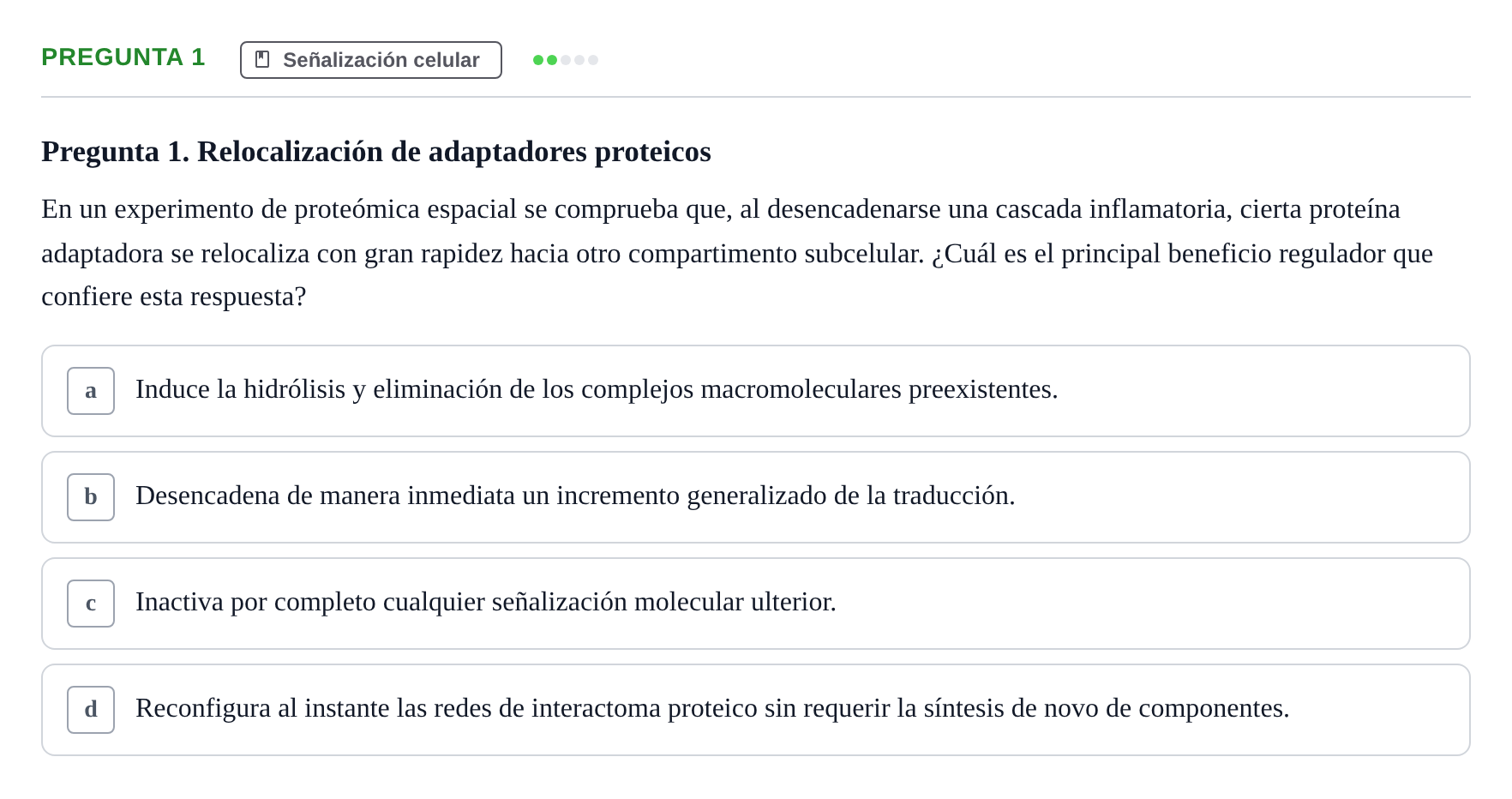 Enunciado: Pregunta 1