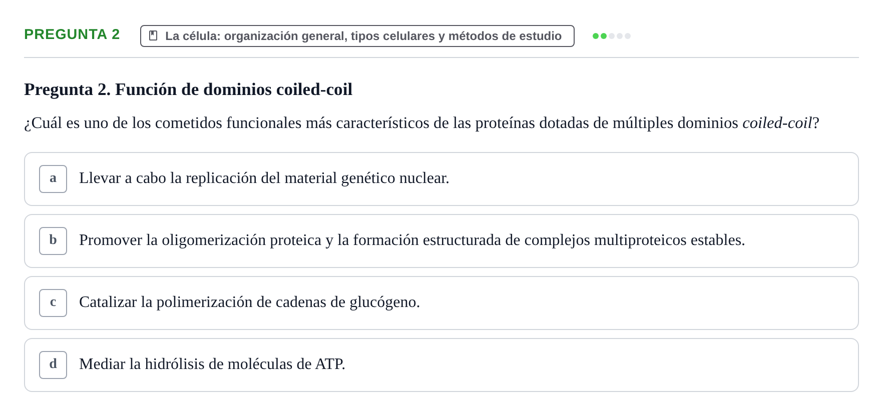 Enunciado: Pregunta 2