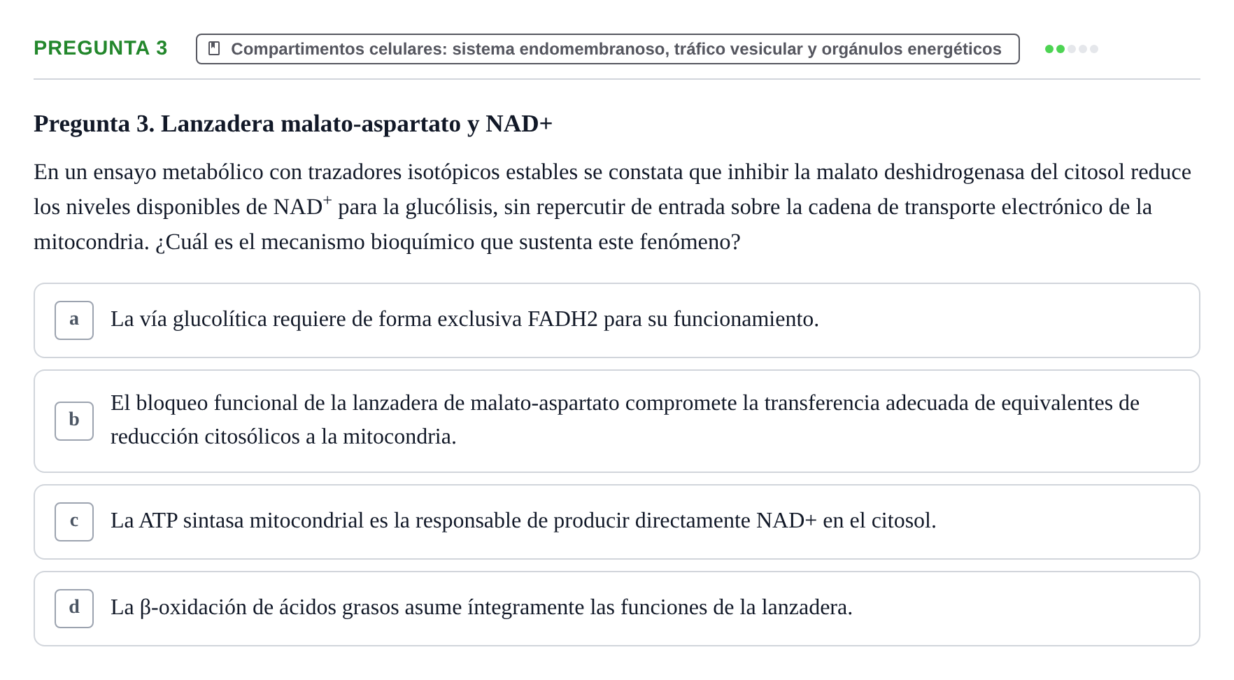 Enunciado: Pregunta 3