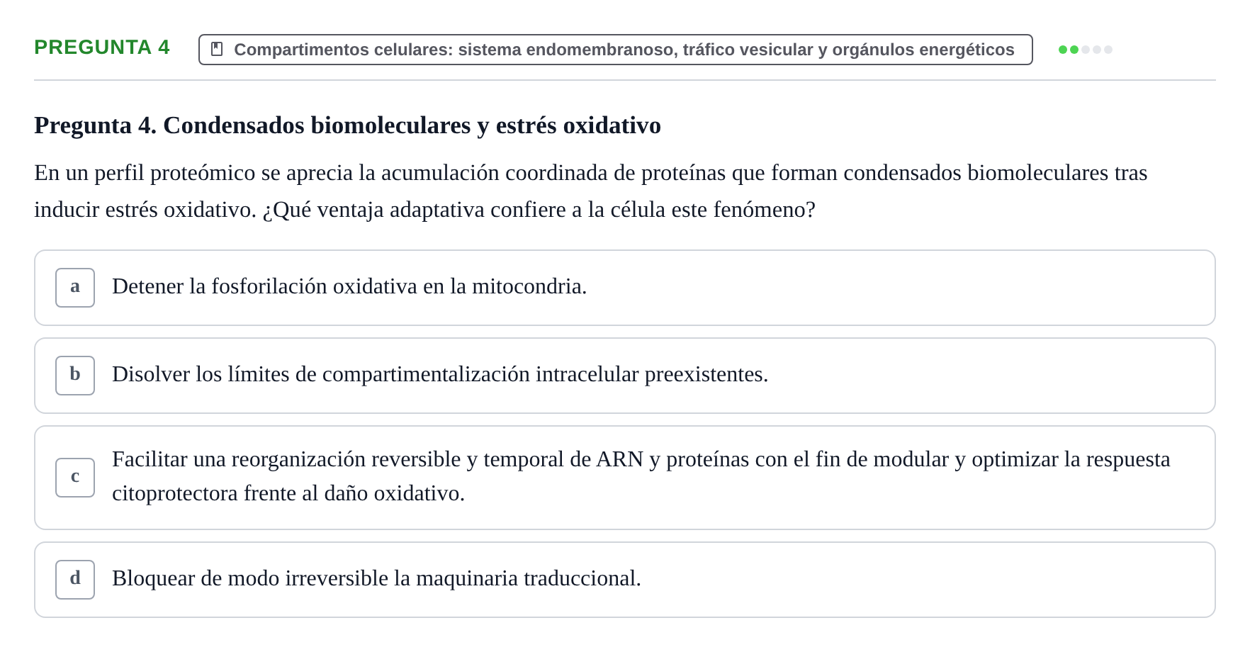 Enunciado: Pregunta 4