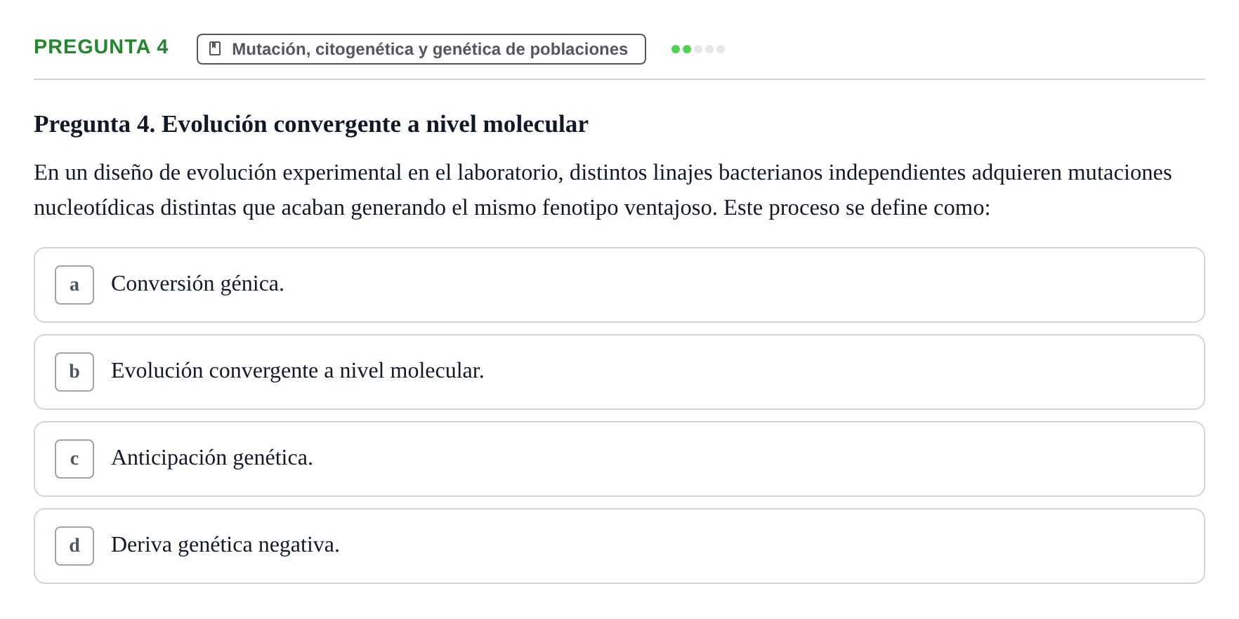 Enunciado: Pregunta 4