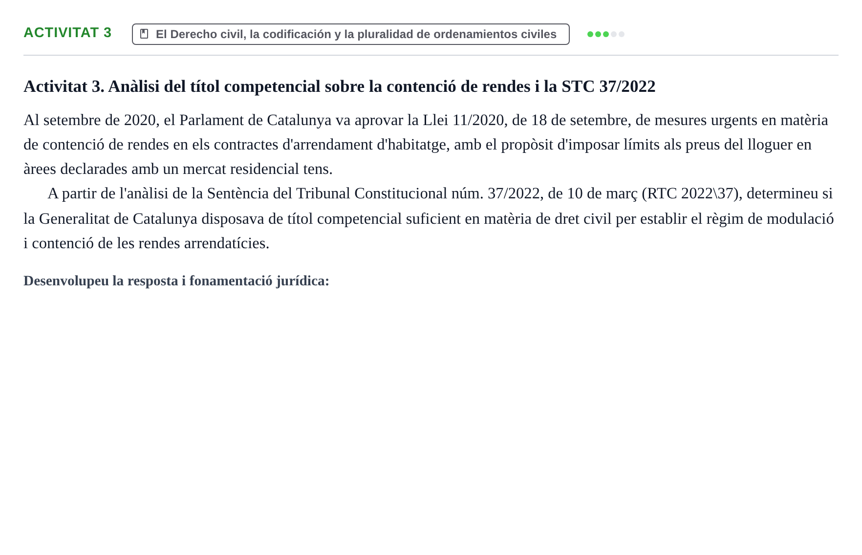 Enunciado: Activitat 3