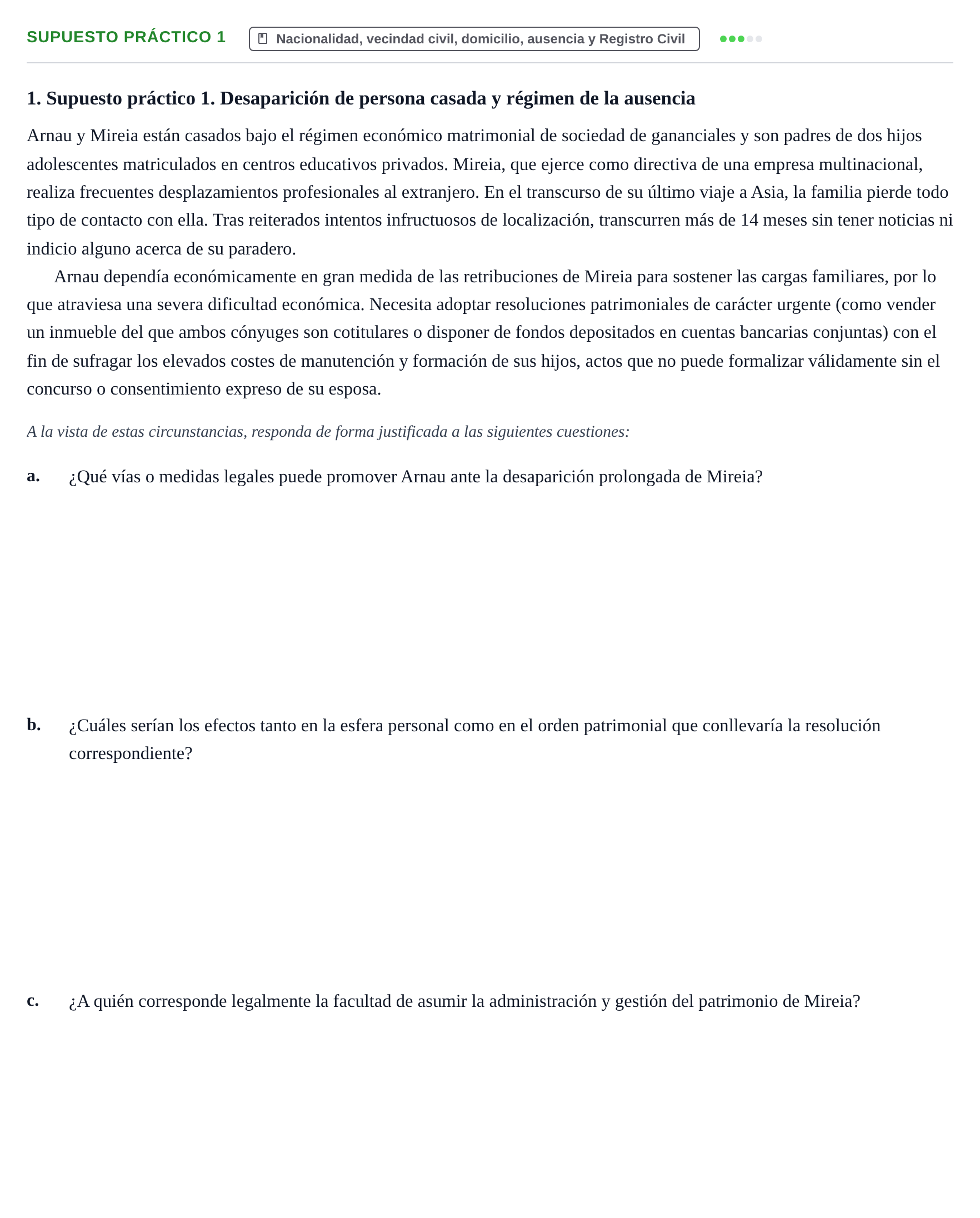 Enunciado: Supuesto práctico 1