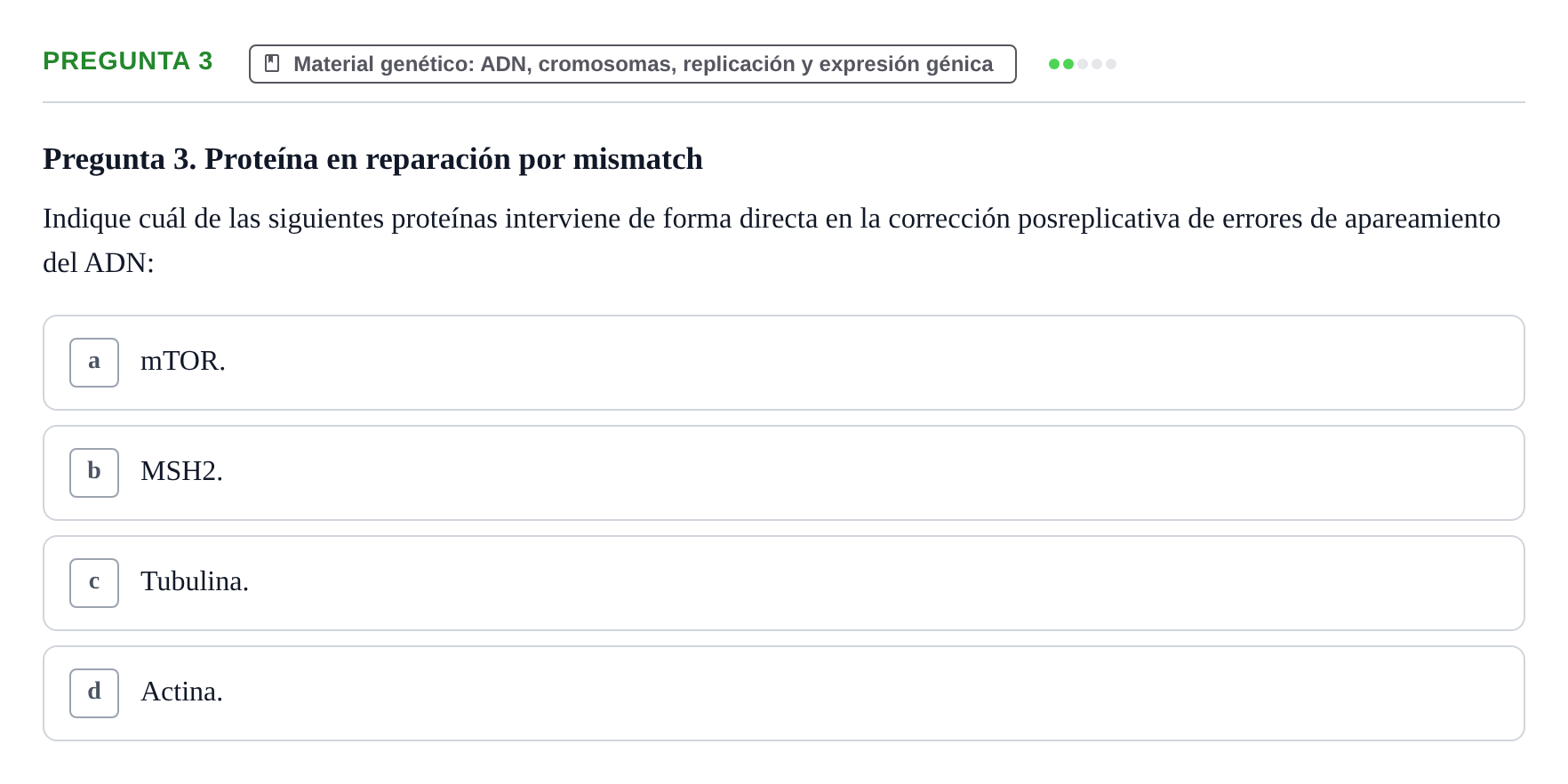 Enunciado: Pregunta 3